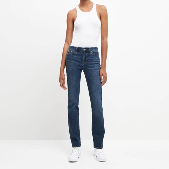 7 for all mankind Straight Leg Jean Women's Size 29 - Picture 1 of 7